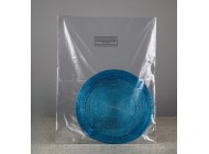 Open Top Polythene Bags (LDPE) - Single Colour GB Warning Notice in a random print (6 sizes)